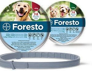 Bayer Foresto dog collar against fleas and ticks