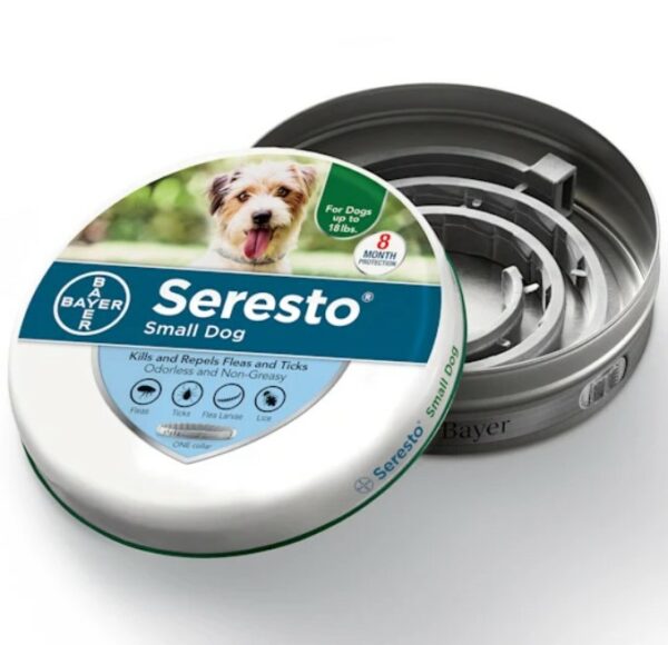 %% Bayer Seresto Flea and Tick Collar for Small Dogs, Up to 8 kg