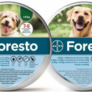 Bayer Foresto dog collar against fleas and ticks